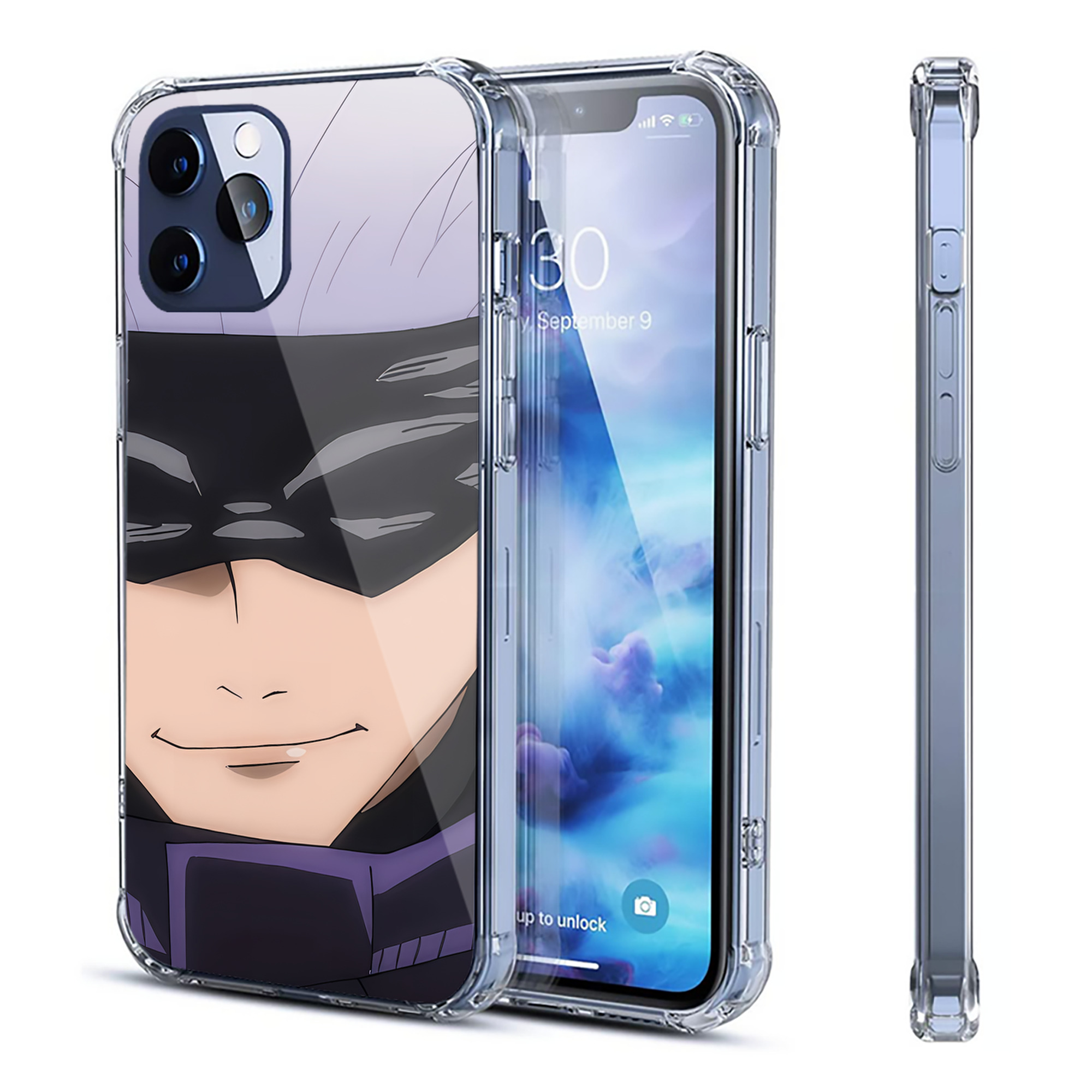 （画像用） SPY×FAMILY间谍家家酒 【iPhone 12シリーズ対応】透明スマホケース（クリアソフトケース）